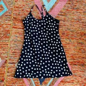 POLKA DOT Outdoor Voices Exercise Dress